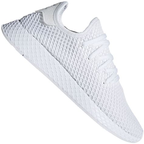 adidas unisex-erwachsene deerupt runner gymnastikschuhe weiß|Adidas deerupt sneakers review.